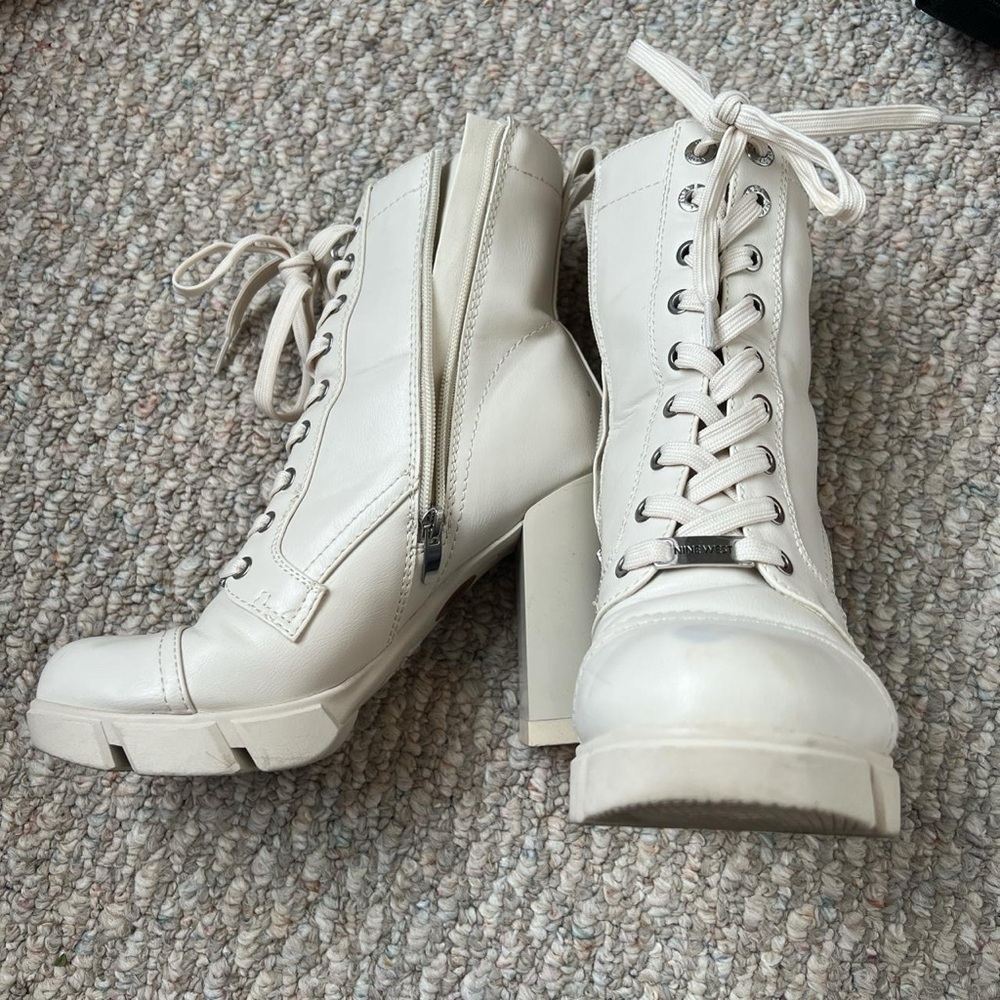White boots